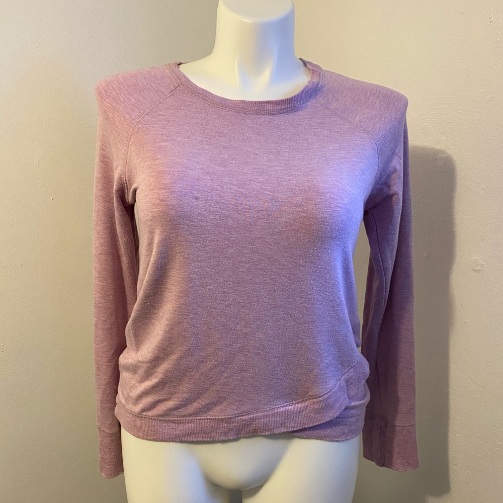 Active Life Yoga sweatshirt pink purple Medium